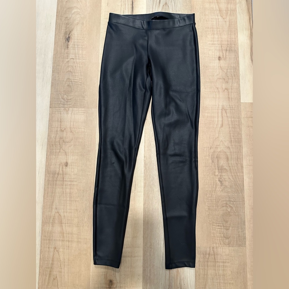 Express faux leather leggings XS